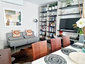 Smart TV y libros 