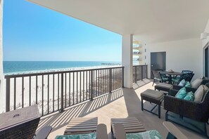 Property grounds - The Palms West 515 | Beachfront | Pools | My Beach Getaways (Orange Beach)