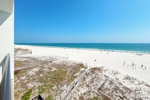 On the beach - The Palms West 515 | Beachfront | Pools | My Beach Getaways (Orange Beach)