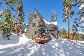 Exterior - Newly Renovated Tahoe A-Frame in Serene Lakes Neighborhood (Soda Springs)