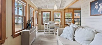 Long Lake Cabin: Shared Beach, Grill, Porch