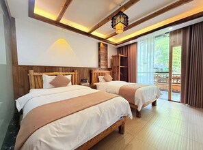 Chambre Sénior avec lits jumeaux