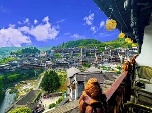 Luxury Twin Room | View from room - Tu Wang Ju Ke Zhan (Xiangxi)