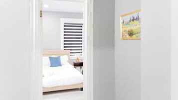 Desk, iron/ironing board, travel crib, free WiFi