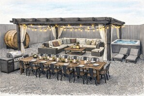 Outdoor dining