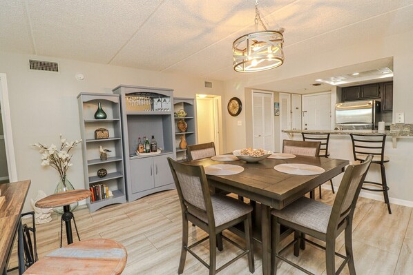 Dining - Ocean Views From Beautiful, Quiet St. Augustine Condo, Island South 26! (St. Augustine)