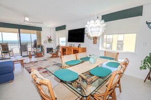 Dining - Sand Dollar 1-408 3BR Oceanfront 4th floor, Amazing Views (St. Augustine)