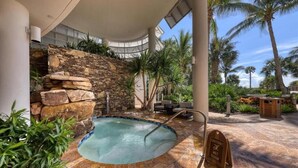 Outdoor pool, a heated pool - Hyatt Resort Siesta Key July 4th 3br/3ba 2255sqft Balcony over beach! Sleeps 6/8 (Sarasota)