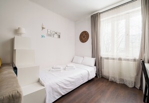 WiFi, bed sheets - Park Skaryszewski Standard Apartment (Warszawa)