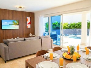 Dining - Beach Villa Coral | Private Pool, BBQ and Maid | 3BR (Punta Cana)