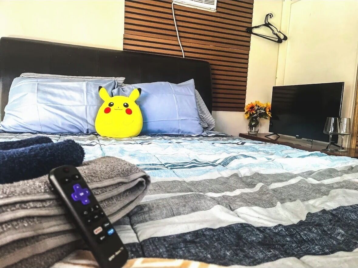 1 chambre, fer et planche à repasser, Wi-Fi gratuit, draps fournis