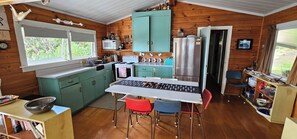 Microwave, oven, stovetop