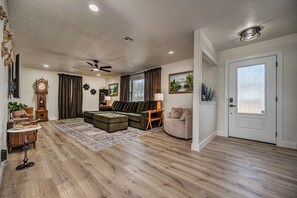 Smart TV, books, music library