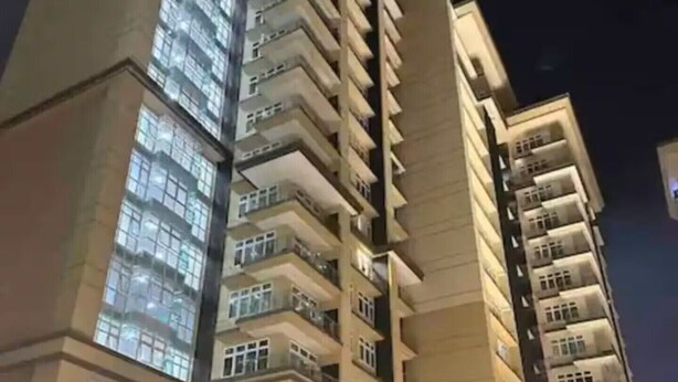 A multi-story residential building with balconies and windows. - Kuching Holiday Family Home @ Riverine Kuching (Kuching)