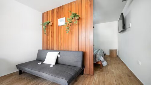 Loft furnished : Sofa bed : Balcony : Matellini