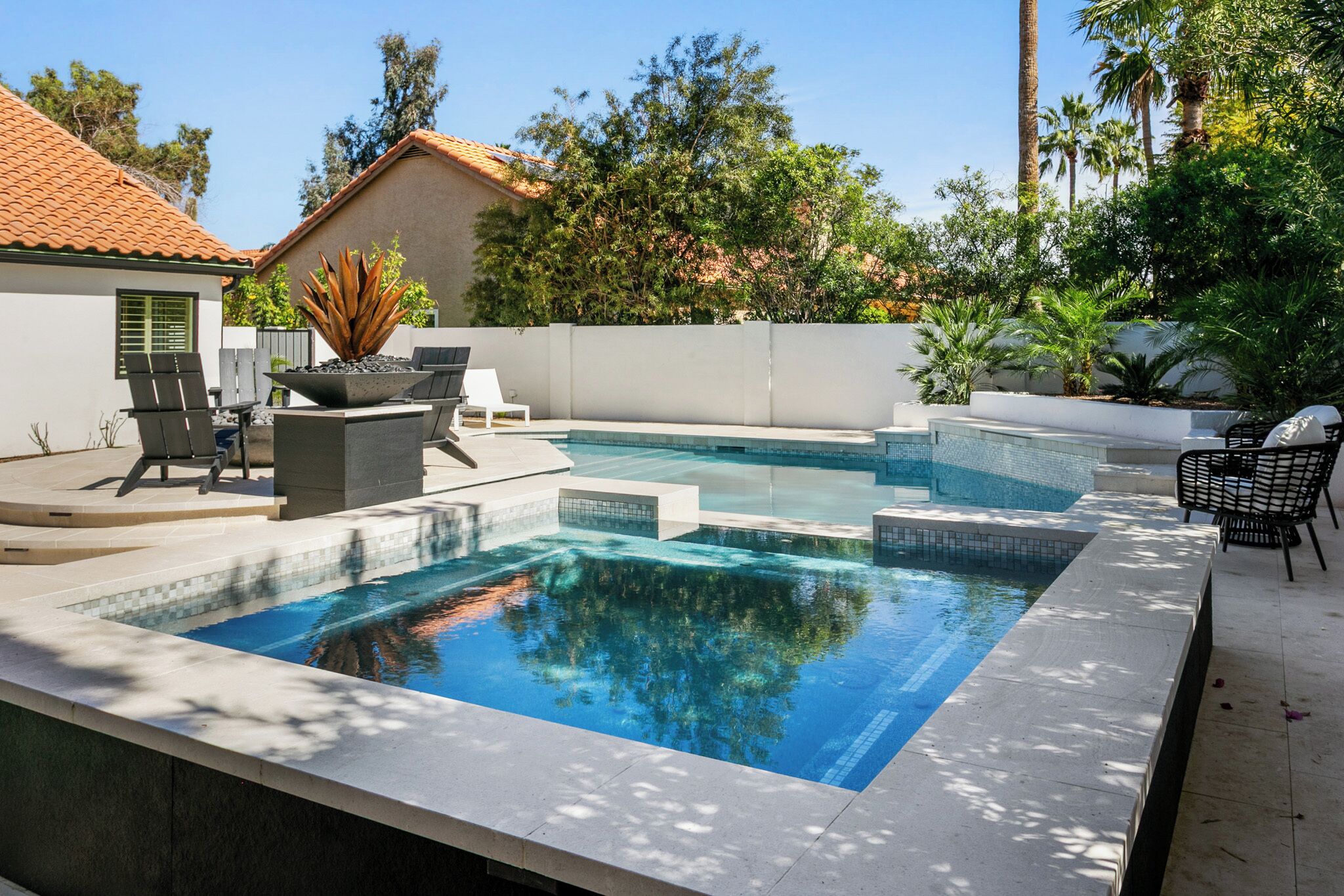 Piscine chauffée