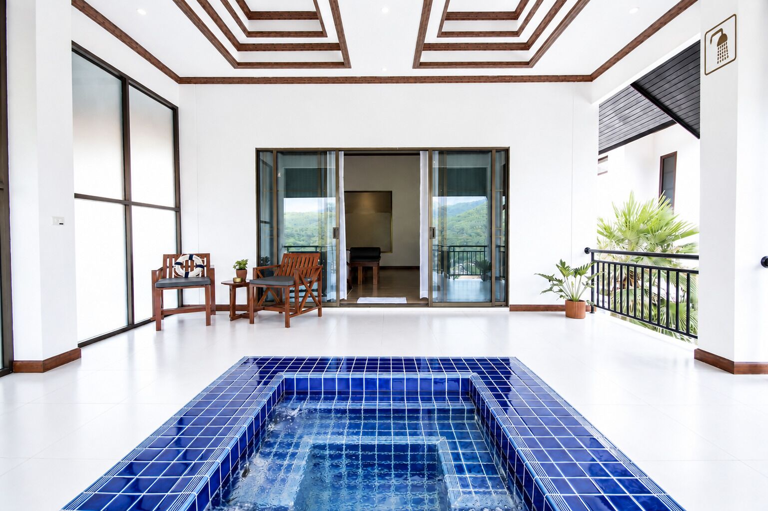 Deluxe Room, Balcony, Mountain View | Terrace/patio