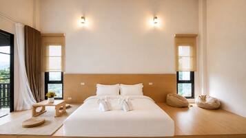 Japanese-style Room, Patio | Individually decorated, blackout curtains, free WiFi, bed sheets