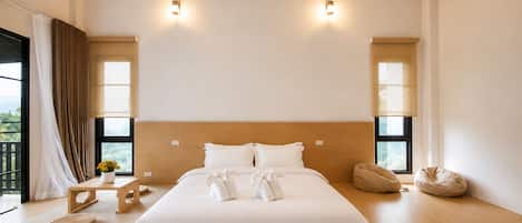 Japanese-style Room, Patio | Individually decorated, blackout drapes, free WiFi, bed sheets