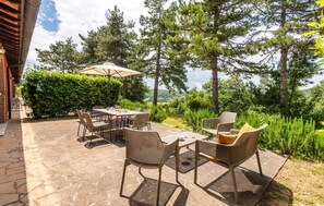 Outdoor dining - Cignella Resort - Villa Limone (Trequanda)