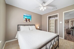 3 bedrooms, iron/ironing board, free WiFi, bed sheets - Downtown Gulf Shores Duplex w/ Private Pool, Dog Friendly | BEACHBALL PROPERTIES (Gulf Shores)