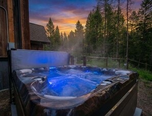 Bain à remous extérieur