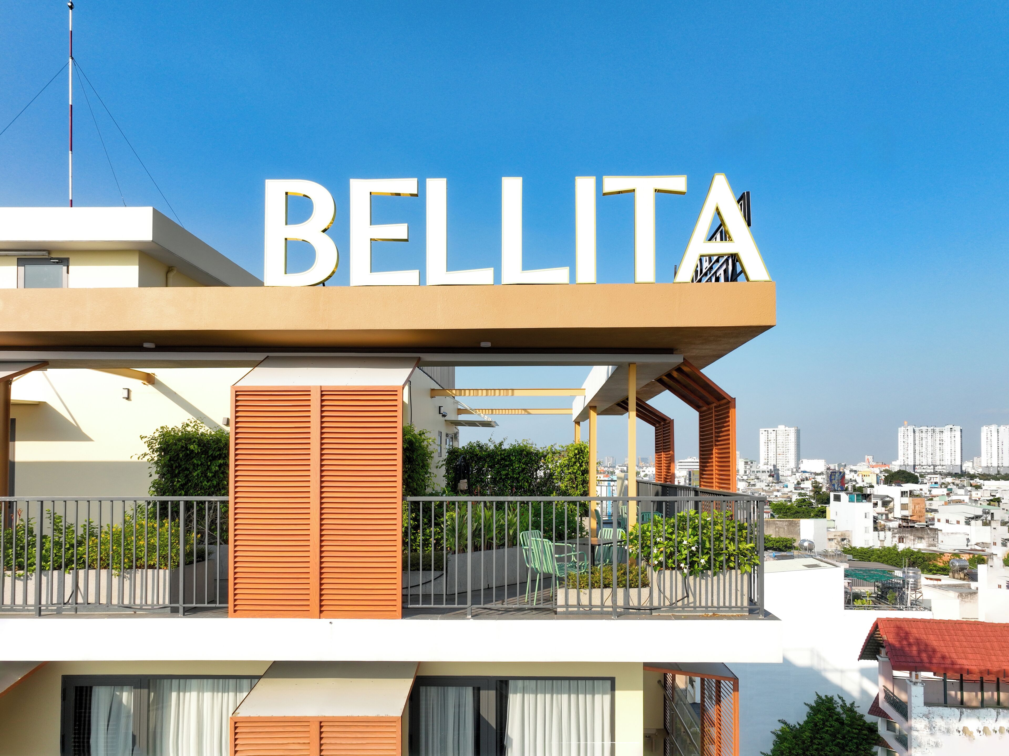 Fassade der Unterkunft