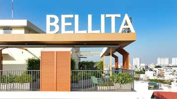 Fassade der Unterkunft