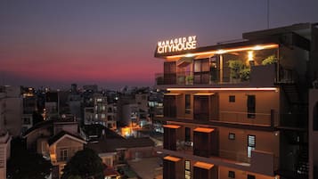 Fassade der Unterkunft