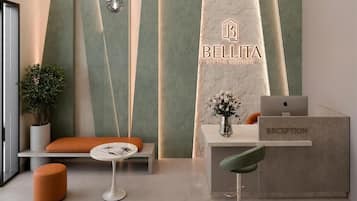 Sala de estar en el lobby