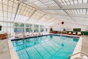 Piscine couverte, piscine chauffée