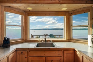 Interior - Amazing Waterfront Beach House - 4 bdrms, 4 bathroom, foosball, kayaks and more! (Camano)