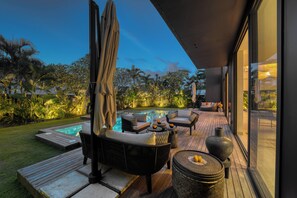 Villa Standard, vue piscine | Terrasse/Patio