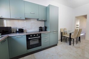 Apartment, City View | Private kitchen - Modern Top Floor APT With Back Balcony (Sliema)