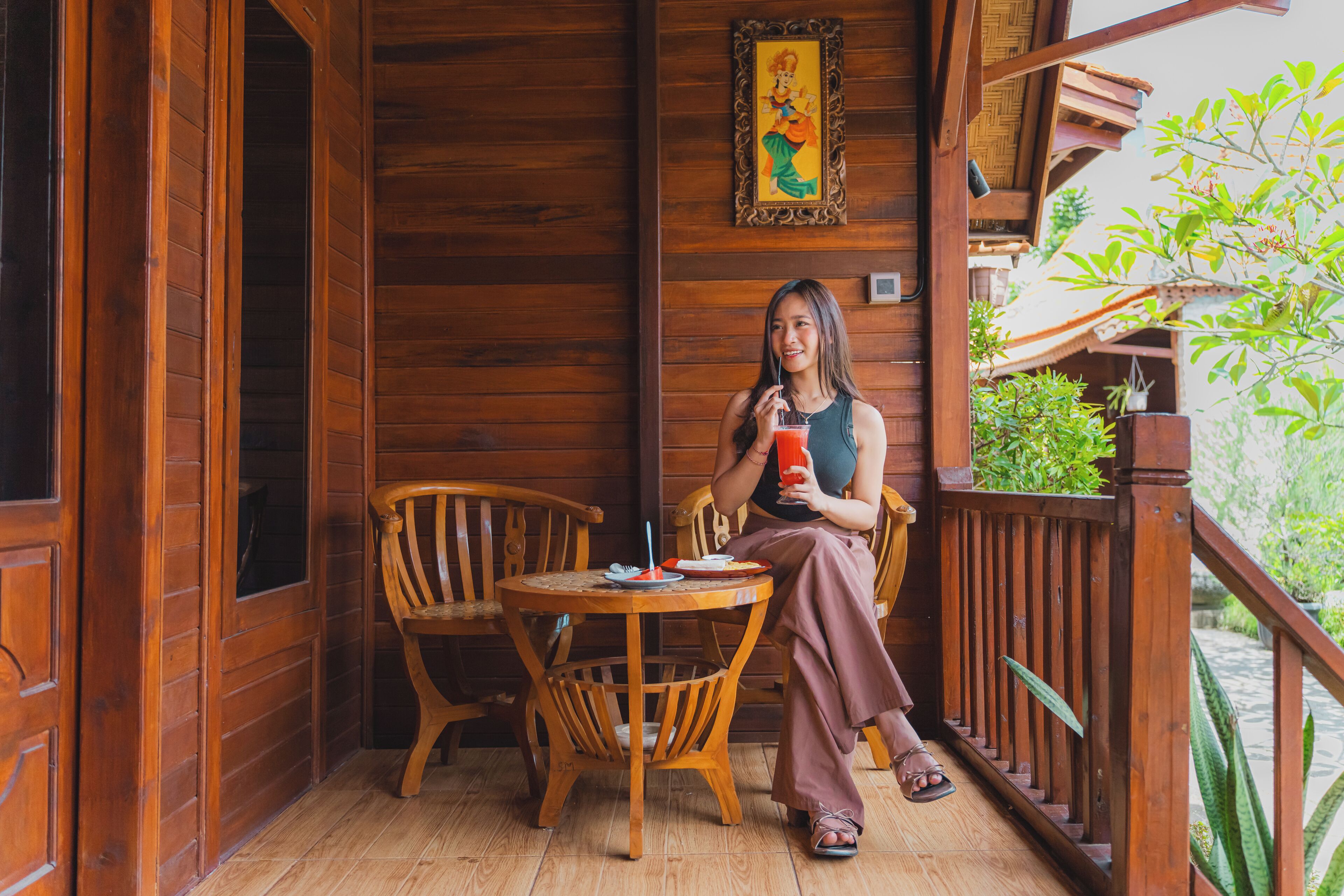 Deluxe Double Room, Patio, Pool View | Free WiFi