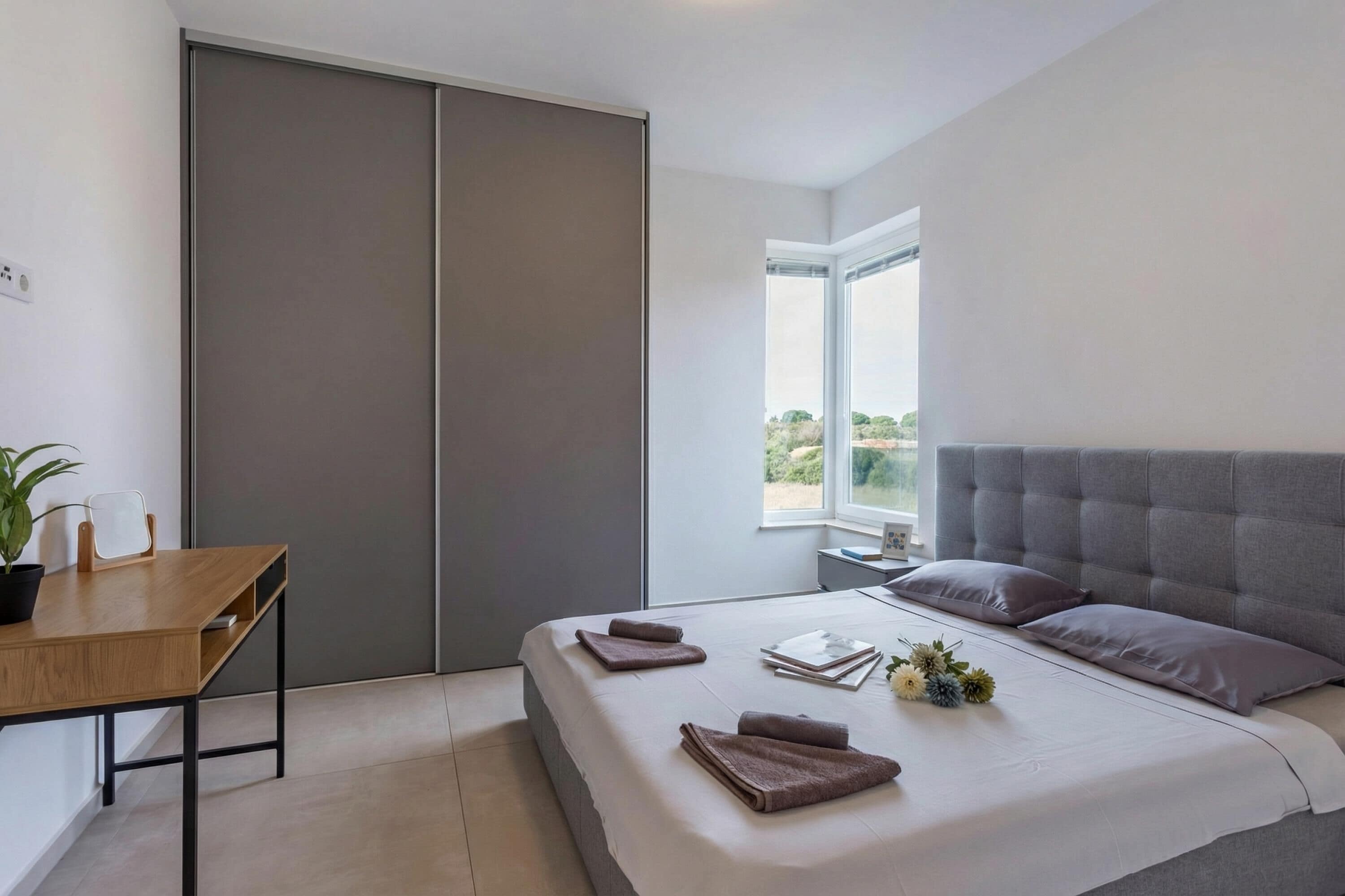 スタンダード アパートメント ベッドルーム (複数) (Apartment Sang Near The Beach) | 2 室のベッドルーム、WiFi、ベッドシーツ