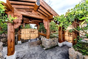 Overnattingsstedets uteområder