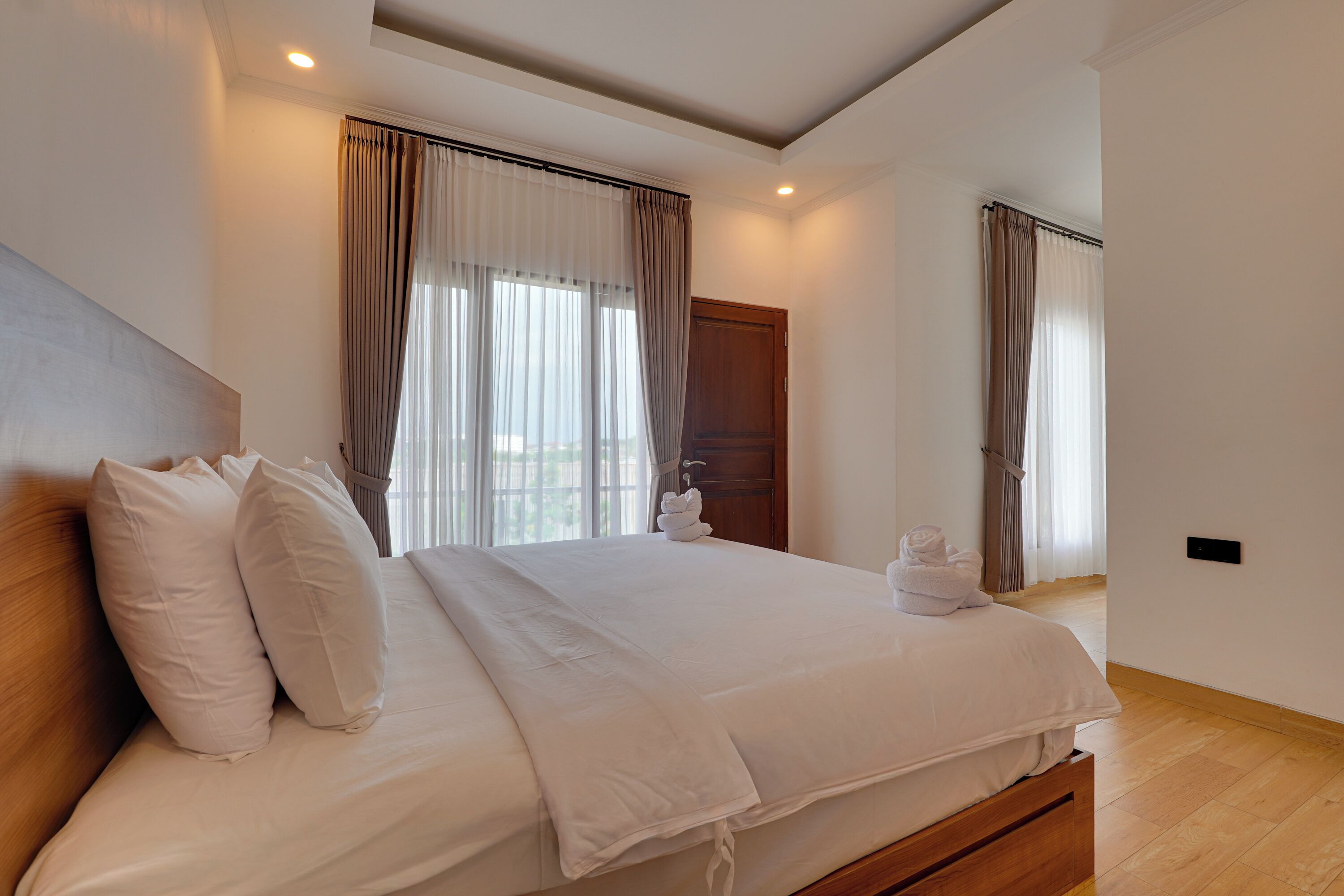 Villa, Balcony, Pool View | In-room safe, free WiFi, bed sheets