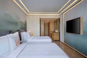 Deluxe-Zweibettzimmer, Stadtblick