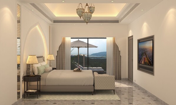 Deluxe Double Room, City View | In-room safe, desk, laptop workspace, iron/ironing board - Welcomhotel By ITC Hotel Mohali (Sahibzada Ajit Singh Nagar)