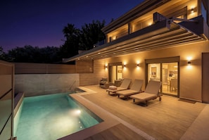 Outdoor pool - Villa Esperia (PP88+XWX Perigiali, Greece)