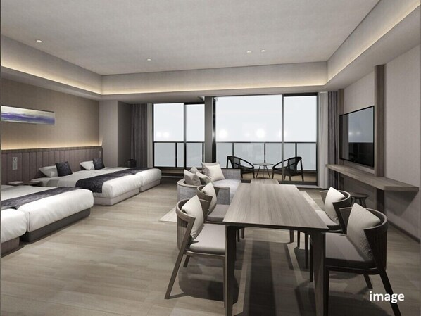 Deluxe Quadruple Room | Free WiFi - Village Atami (Atami)