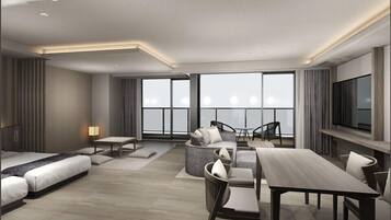 Junior Suite - Up to 4 guests - Non-Smoking | Desk, free WiFi, bed sheets
