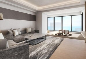 Premier Suite (Japanese Modern) - Up to 4 guests - Non-Smoking | Desk, free WiFi, bed sheets - Village Atami (Atami)