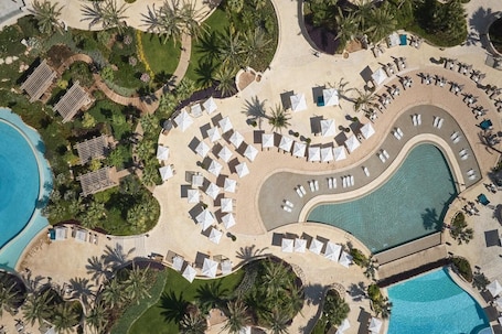 Indoor pool, outdoor pool. City of Dreams Mediterranean