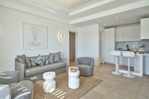 Living area - Once in Mykonos Luxury Resort Designed for Adults (Mykonos)