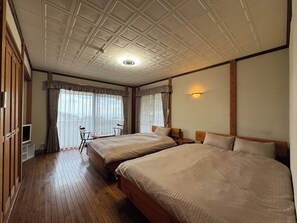 5 chambres, bureau, Wi-Fi gratuit, draps fournis