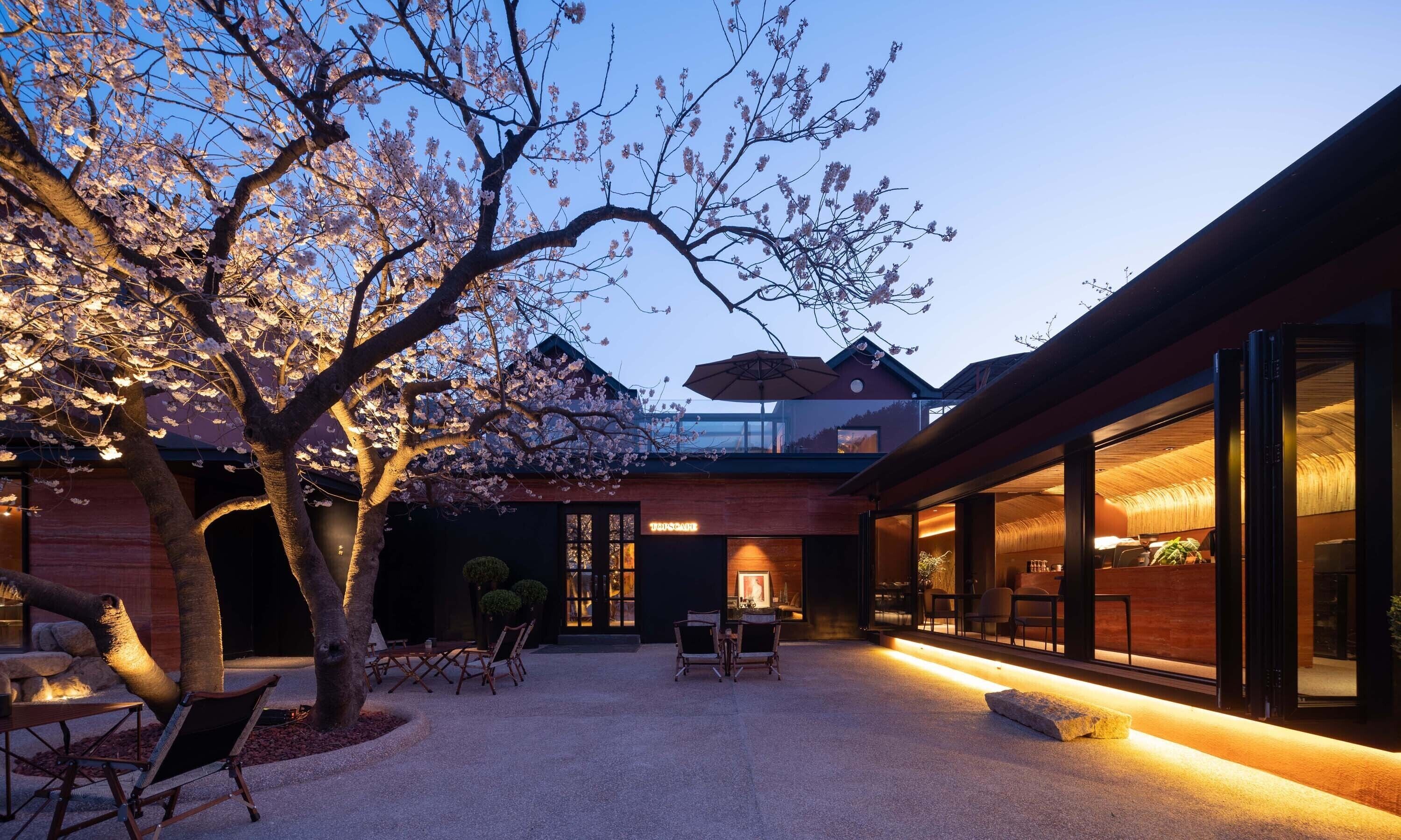 Entrada de la propiedad