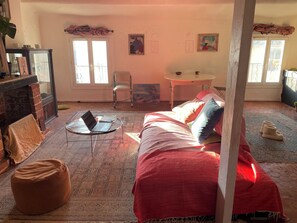 Living area - Loft vieux port (Marseille)