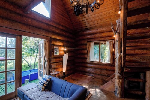 Reserve the entire log cabin | BBQ | Easy access t / Takashima City Shiga